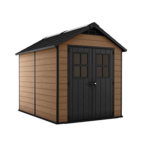 Keter Garden shed Newton 7511 Brown Color - cm.228x350x h. 252