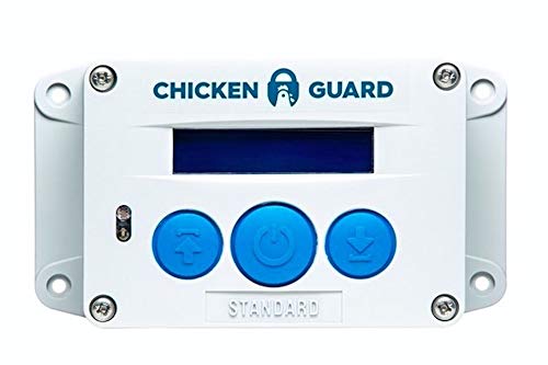 ChickenGuard ® Standard Sistema de Apertura Automática para Puerta de Gallineros